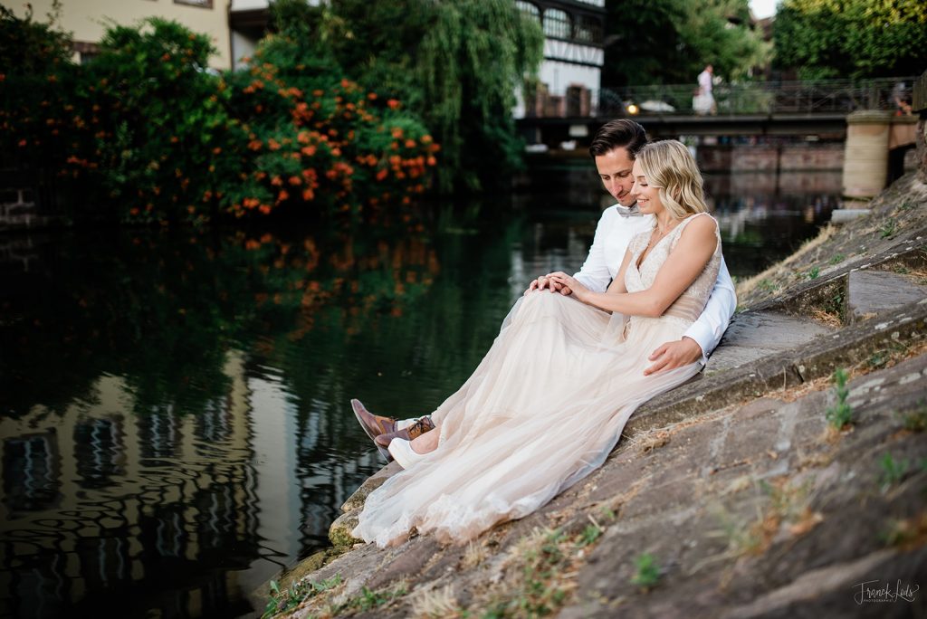 Photo couple marié Strasbourg