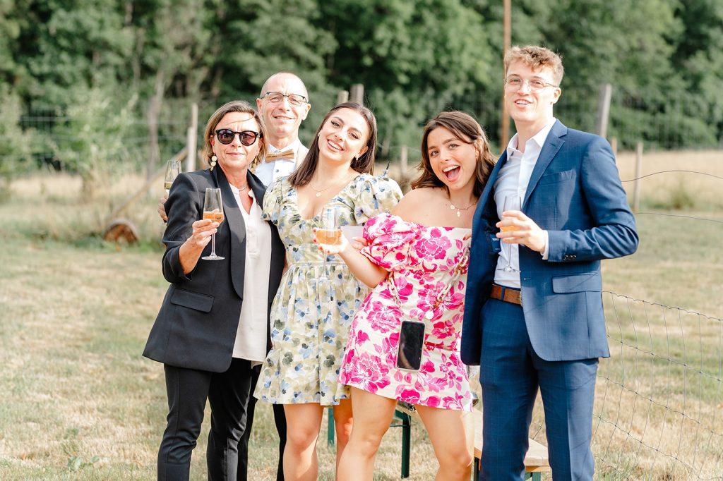 Sourires Photo Groupe Mariage